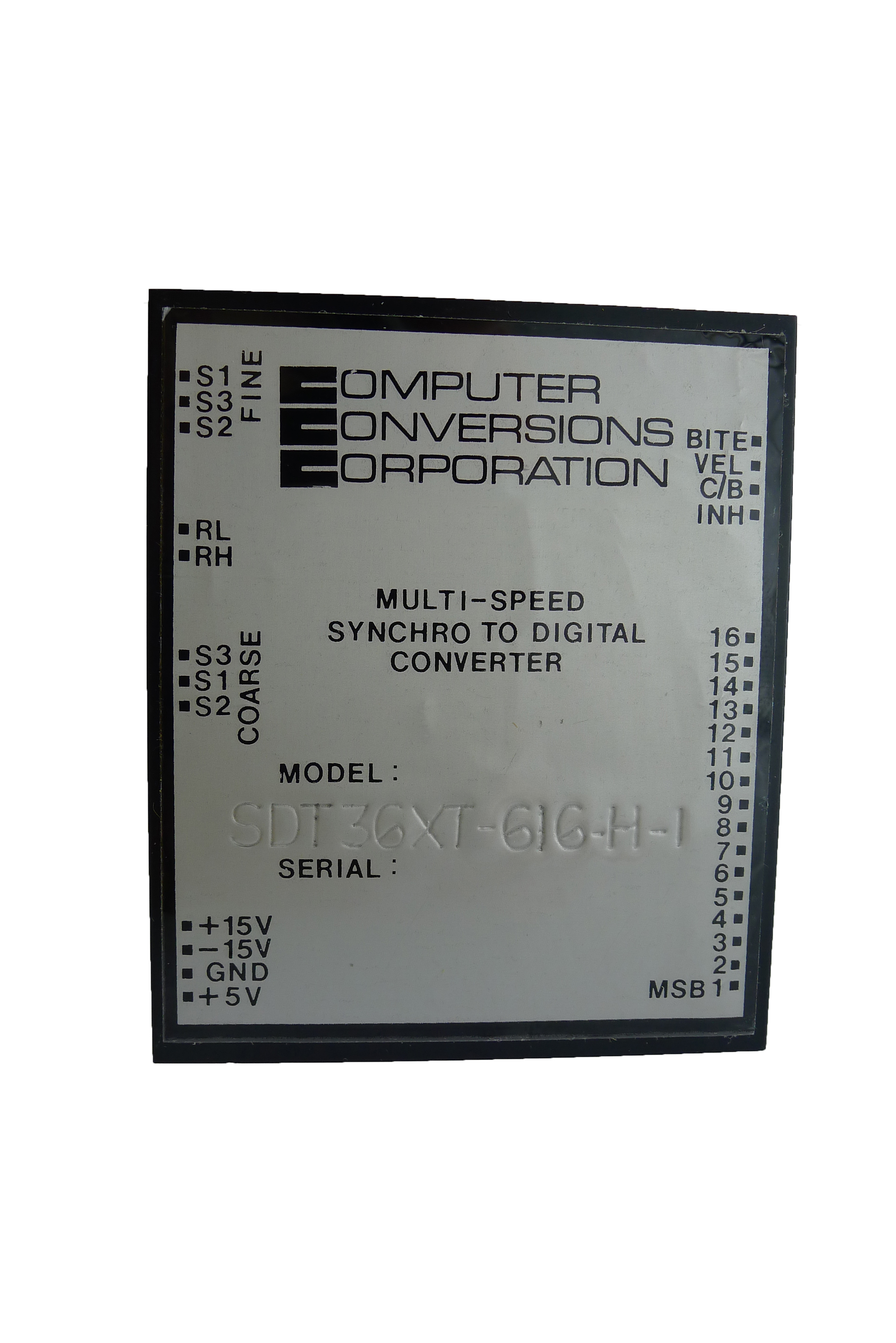 SDT RDT Series - Computer Conversions Corporation